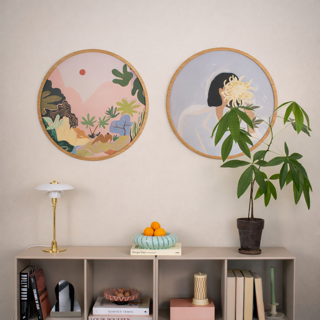 Arty Guava - Girl with a yellow flower