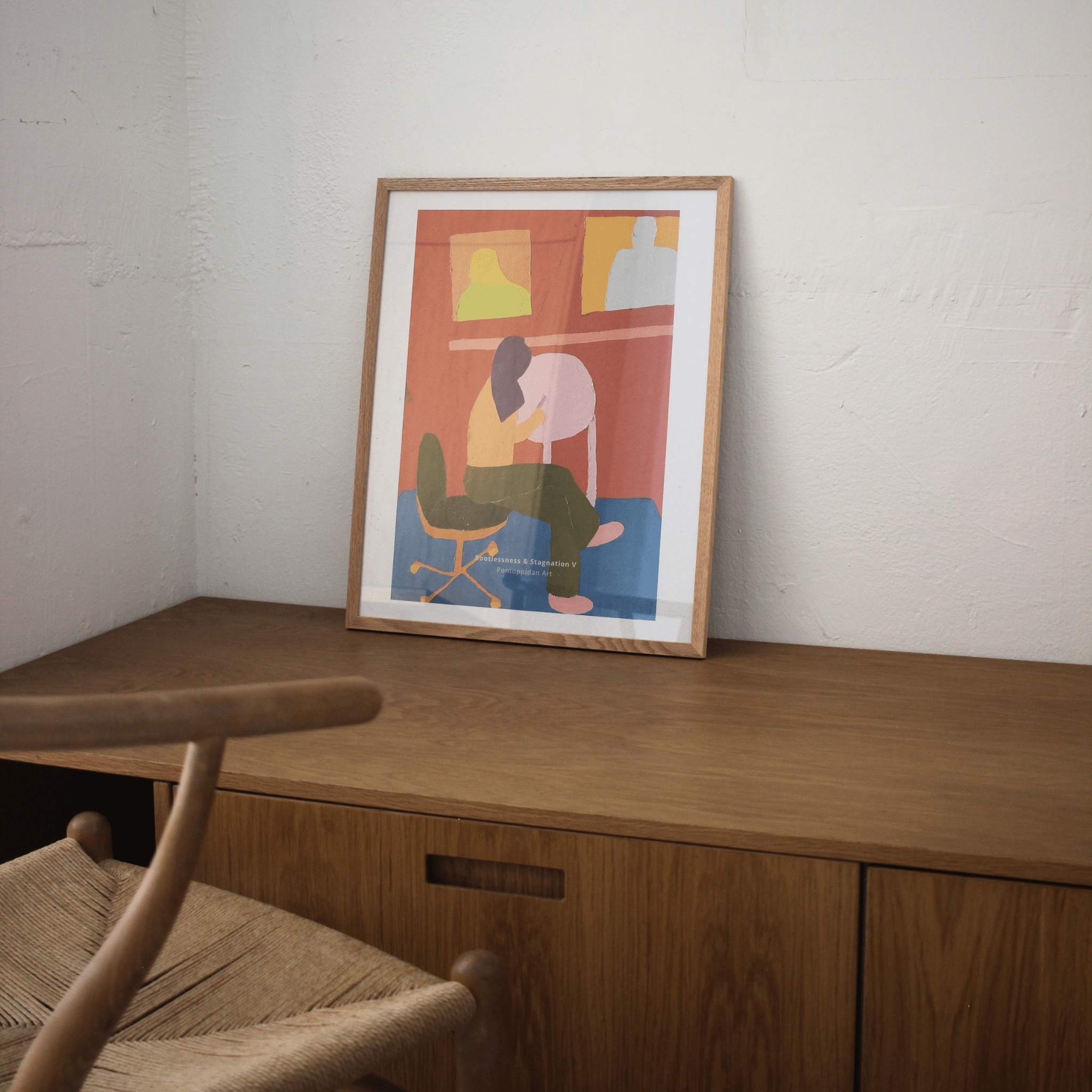 Caroline Pontoppidan - Rootlessness & Stagnation V - Papirværk