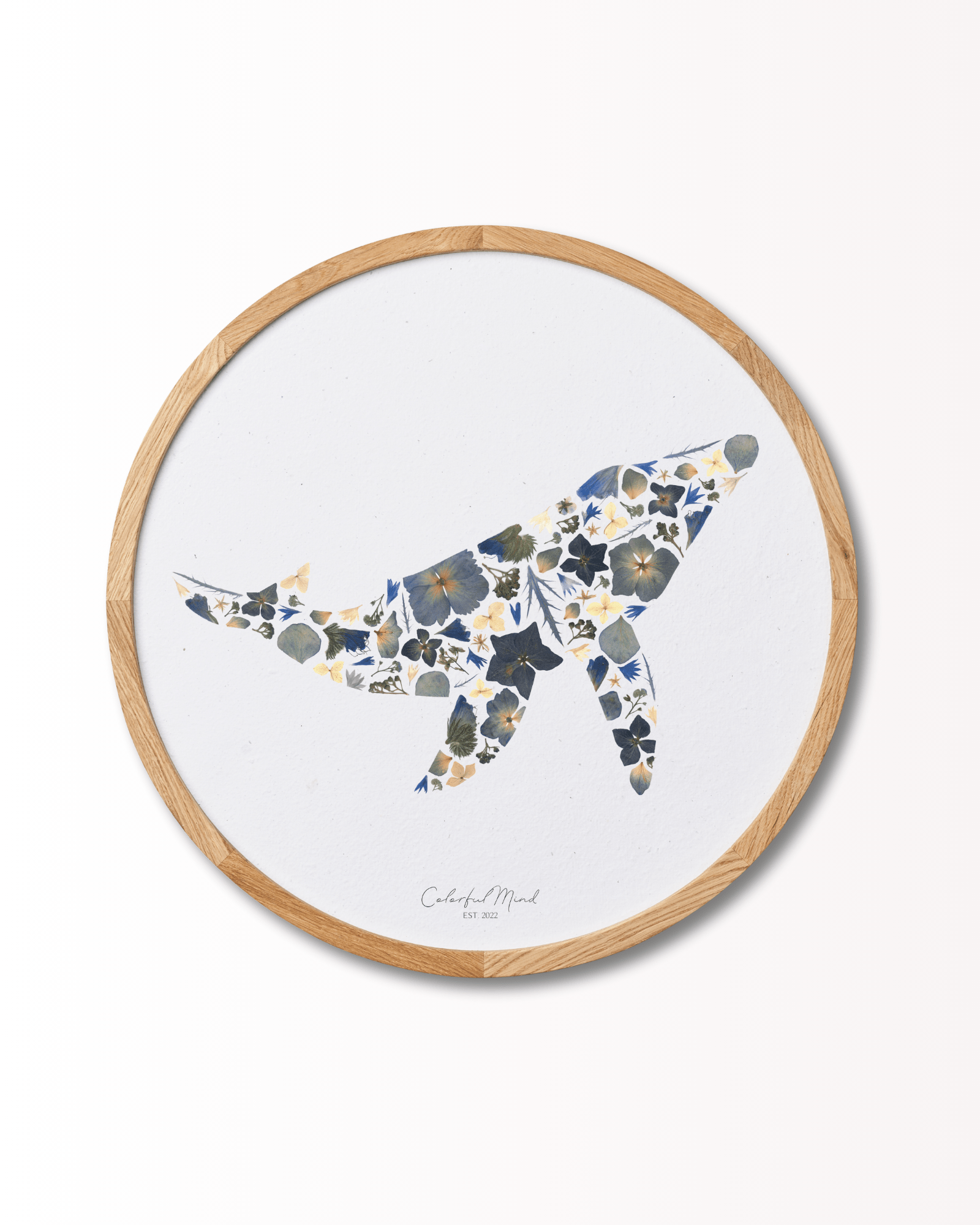 Colorful Mind Studio - Ocean Friend (rund) - Papirværk