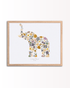 Colorful Mind Studio - Wild Flower Elephant - Papirværk