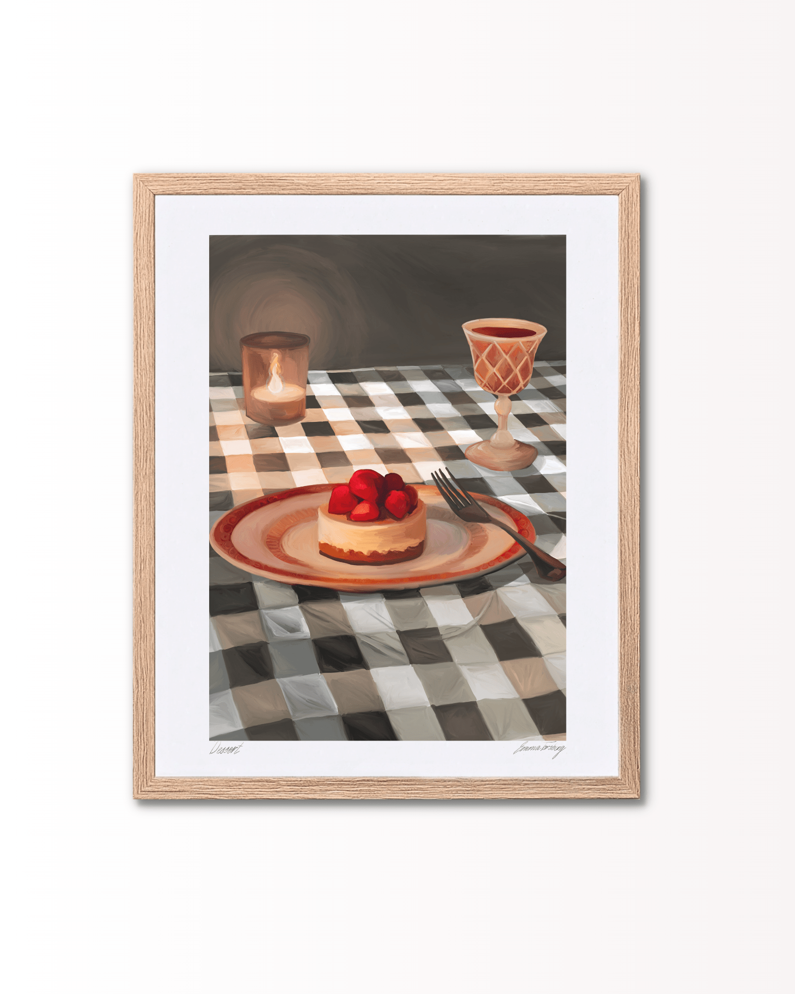 Emma Forsberg - Dessert - Limited ed. - Papirværk