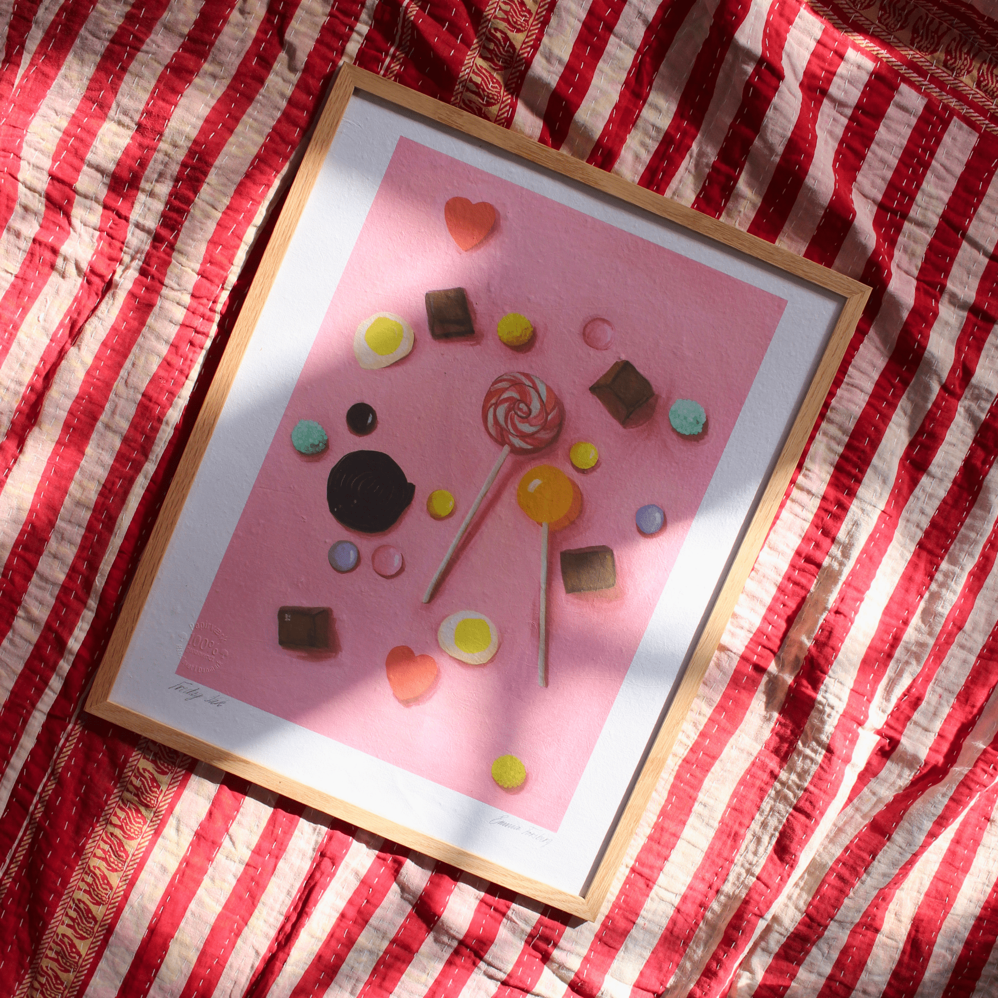 Emma Forsberg - Fredagsslik - Limited ed. - Papirværk