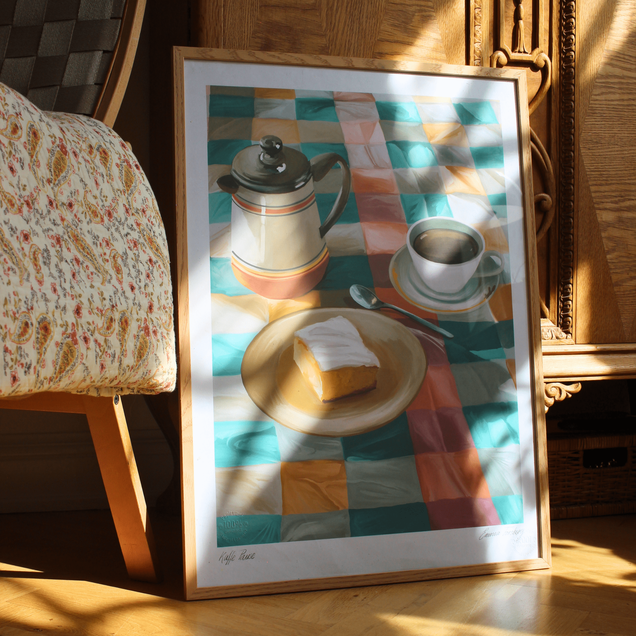 Emma Forsberg - Kaffepause - Limited ed. - Papirværk