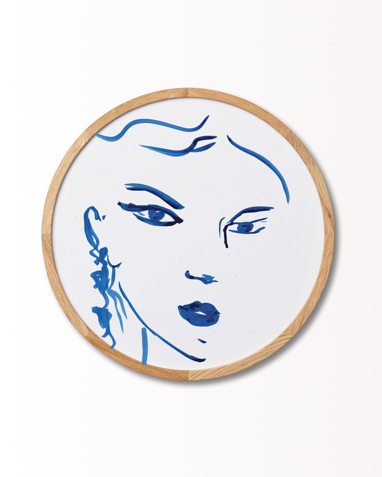 Gabi - Femme Bleue - Limited ed. (Rund) - Papirværk