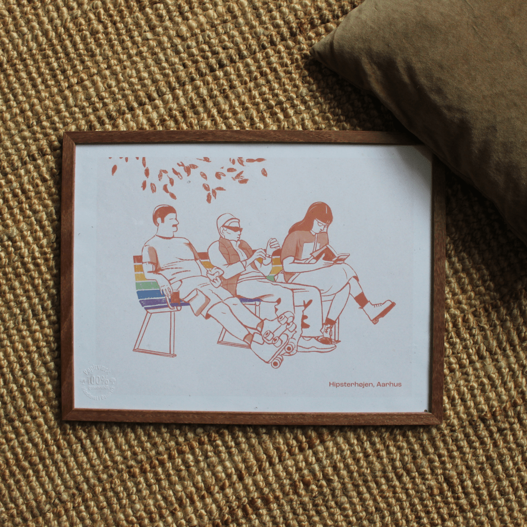 Høj på hipsterhøjen - Papirværk