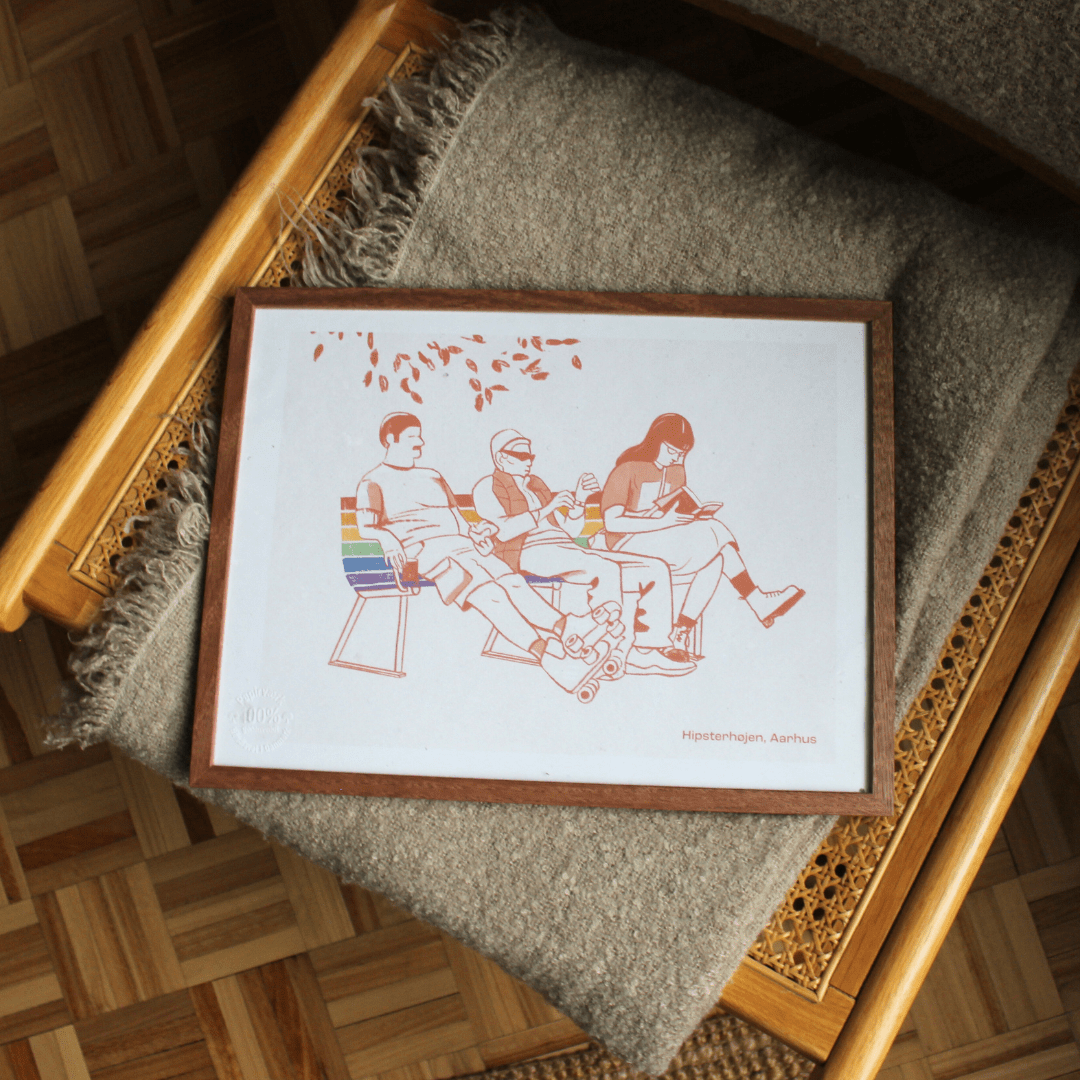 Høj på hipsterhøjen - Papirværk