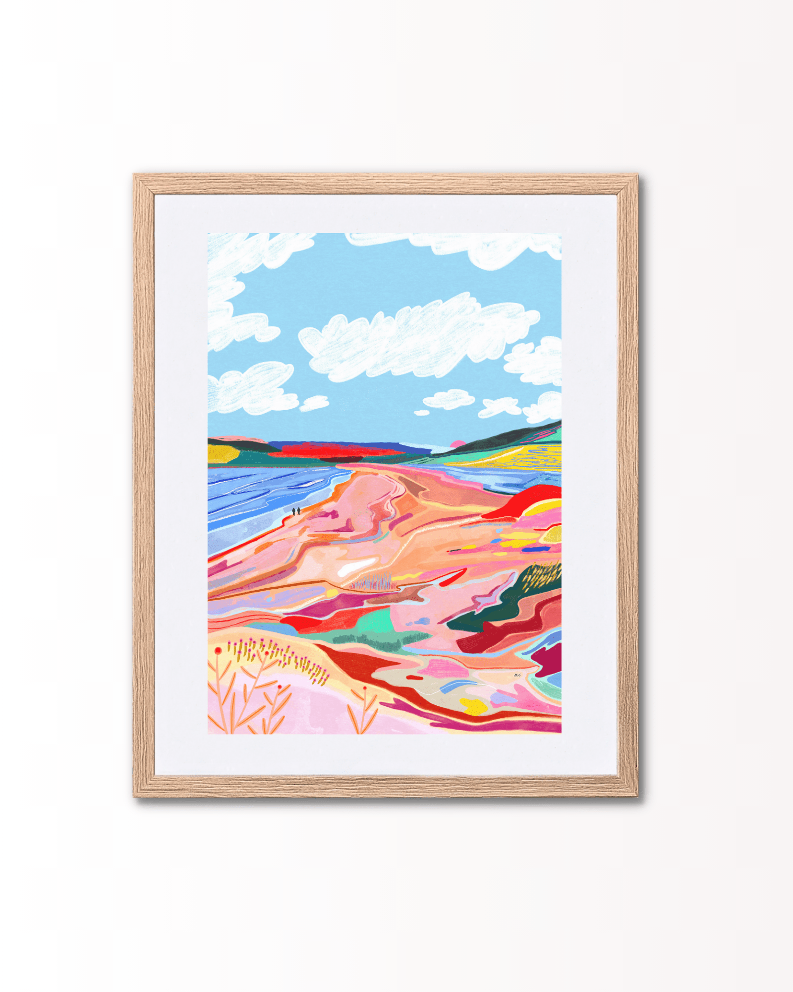 Marina Ester Castaldo - Freshwater East - Limited ed. - Papirværk
