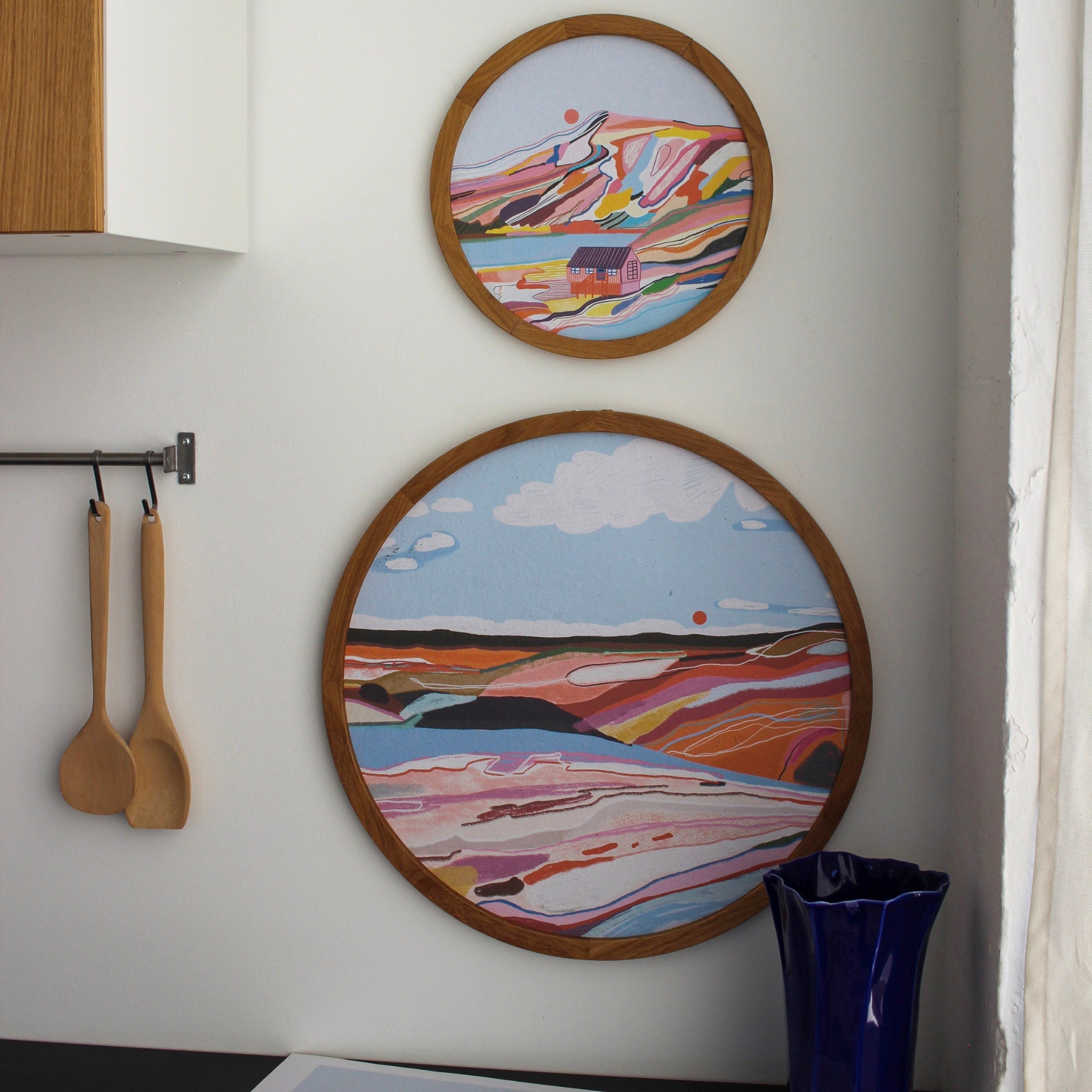 Marina Ester Castaldo - Isle of Skye - Limited ed. (Rund) - Papirværk