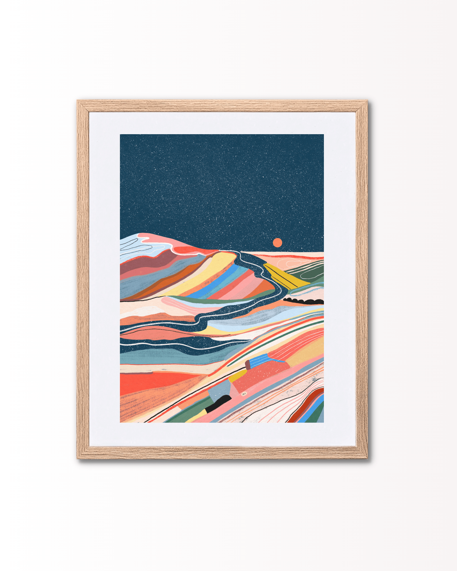 Marina Ester Castaldo - Moonstone - Limited ed. - Papirværk