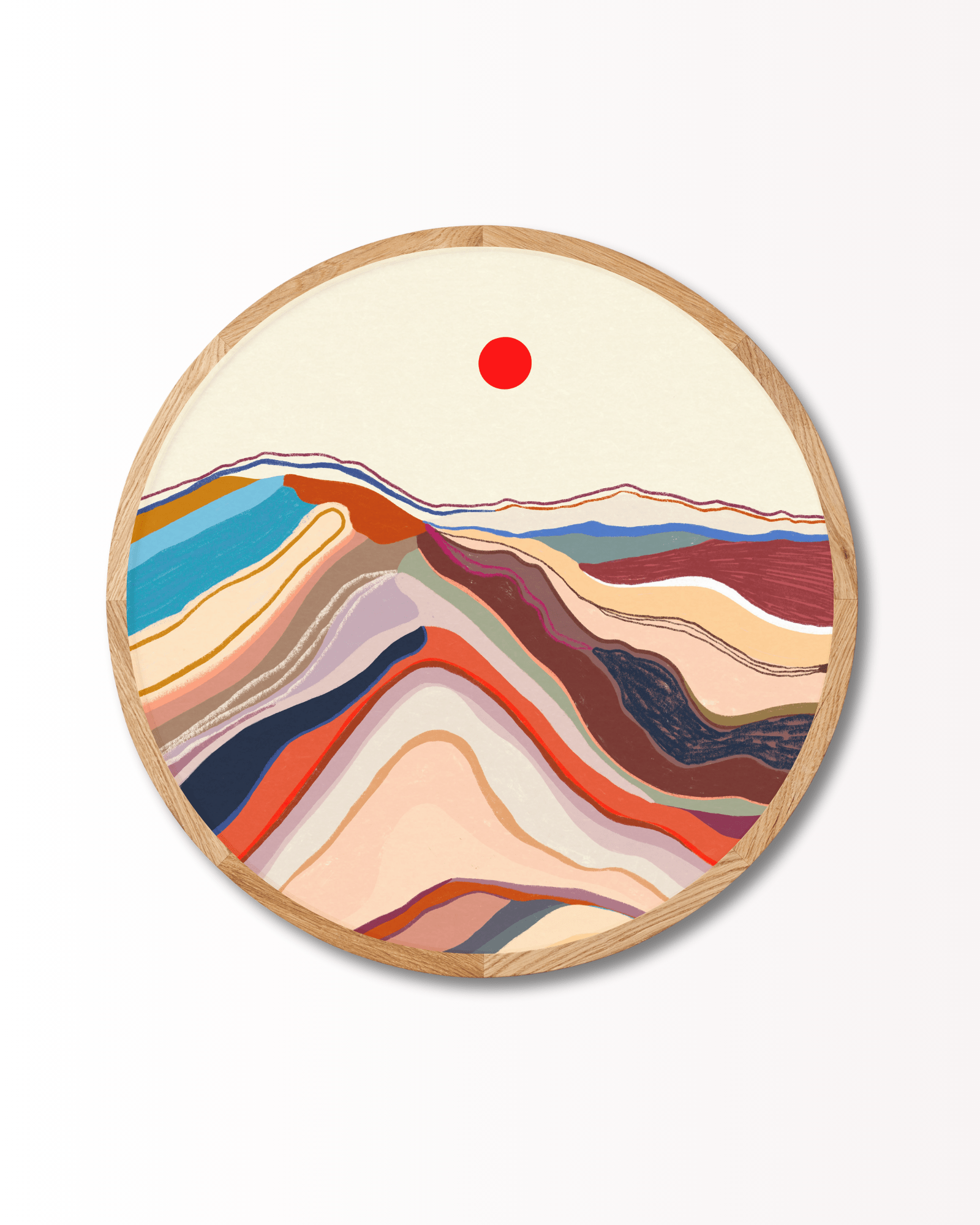 Marina Ester Castaldo - Movement - Limited ed. (Rund) - Papirværk