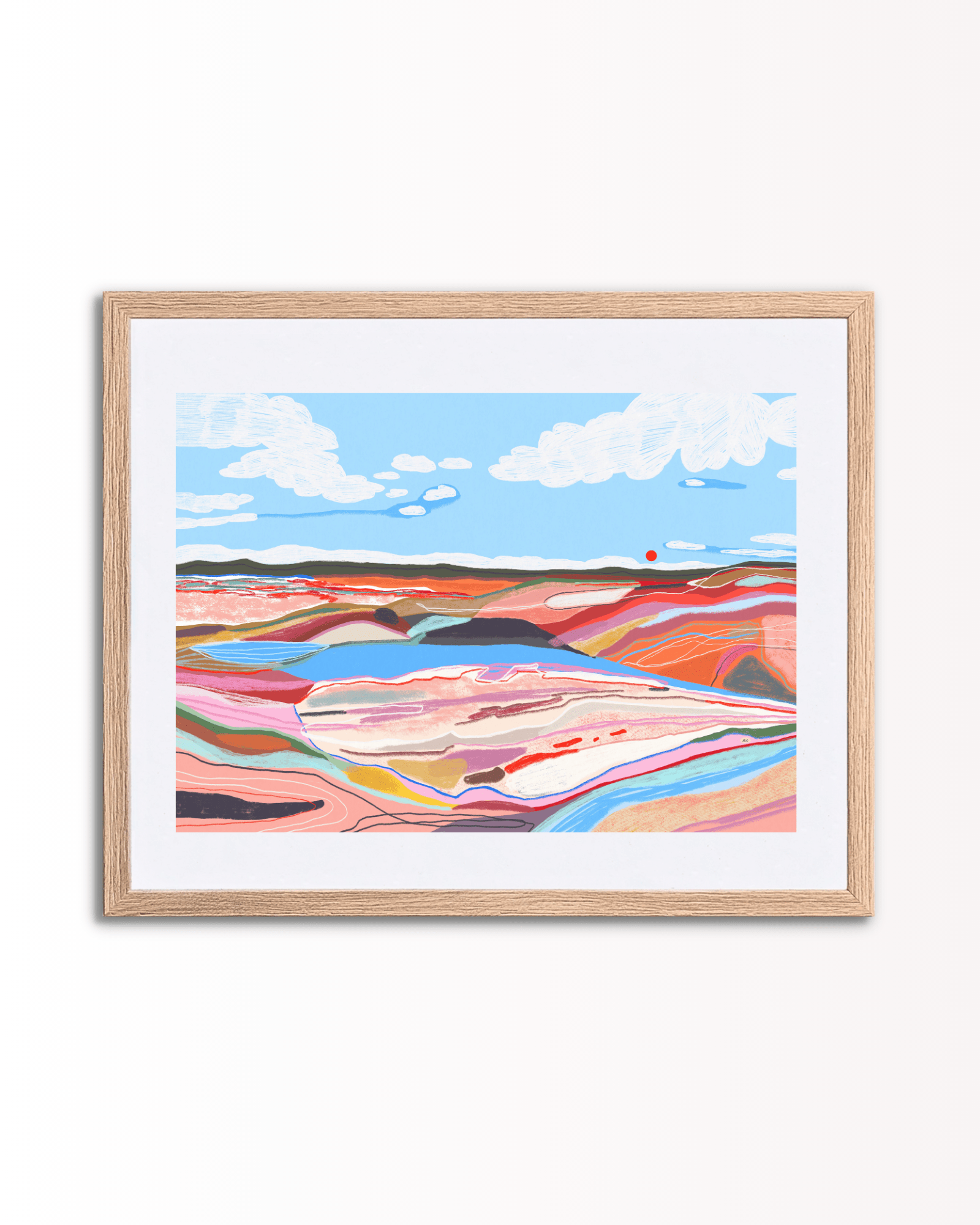 Marina Ester Castaldo - Val Camonica Lago - Limited ed. - Papirværk