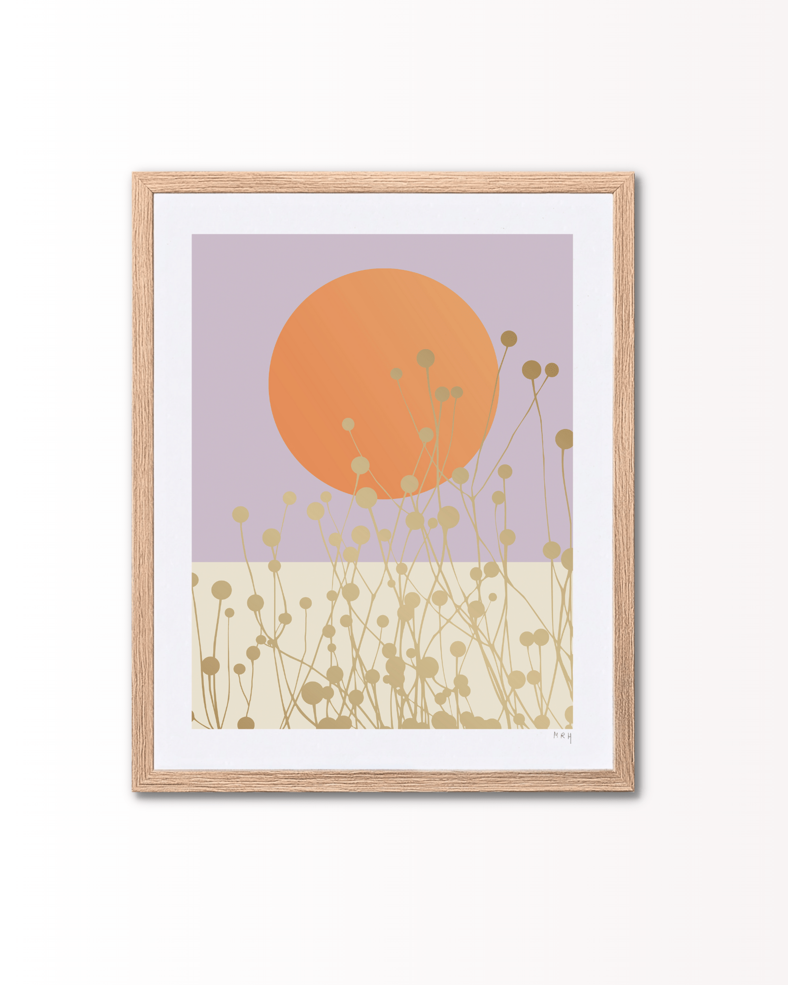 Milene Rose Holm - Blood Moon - Limited ed. - Papirværk