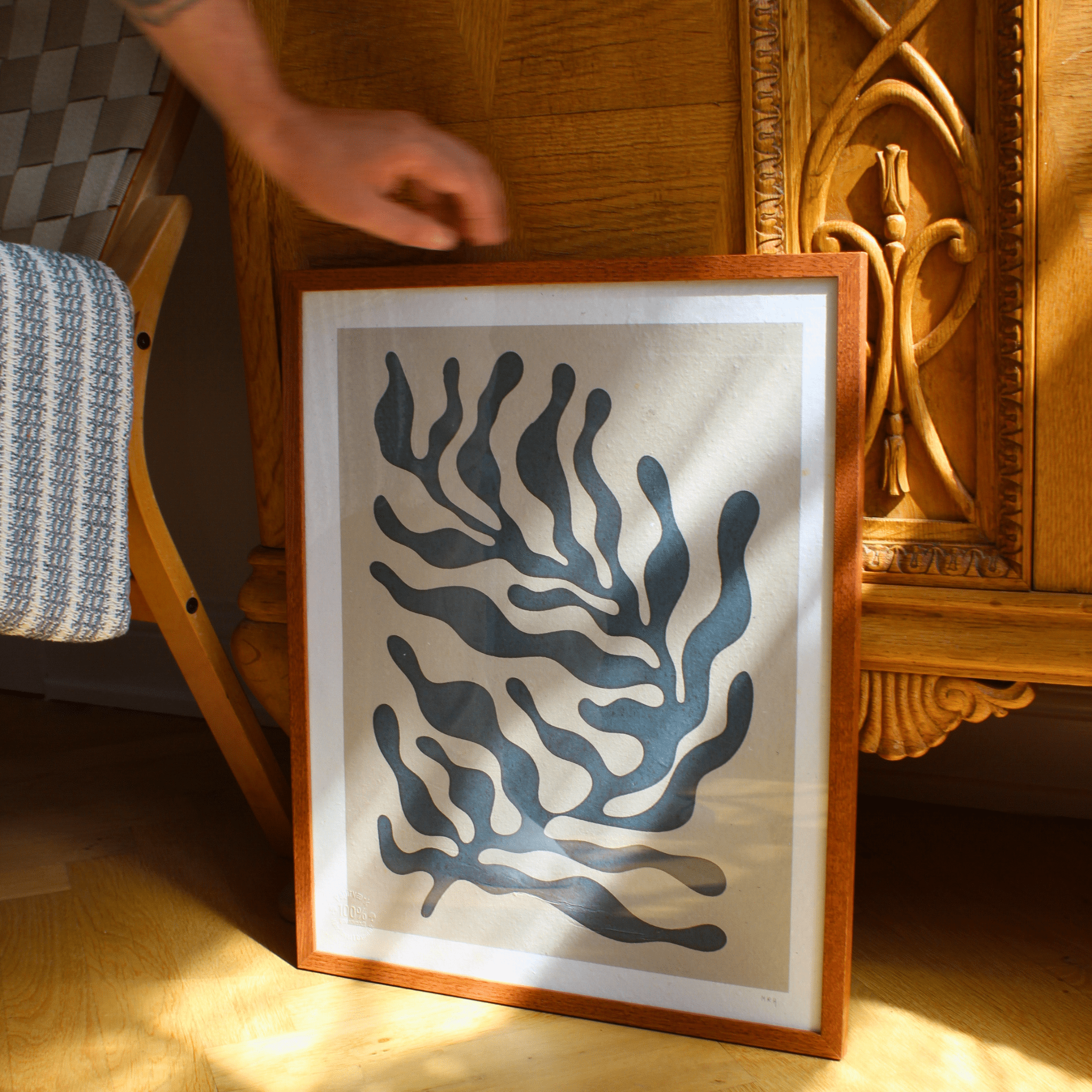 Milene Rose Holm - Blue - Limited ed. - Papirværk