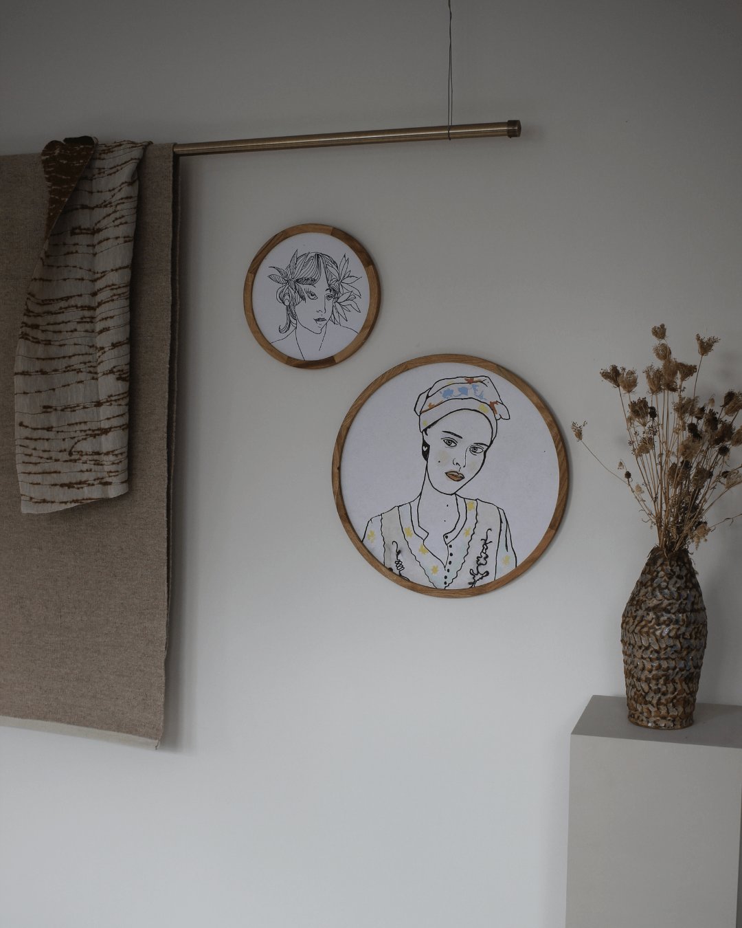 Milene Rose Holm - La renia de las flores - Limited ed. (Rund) - Papirværk