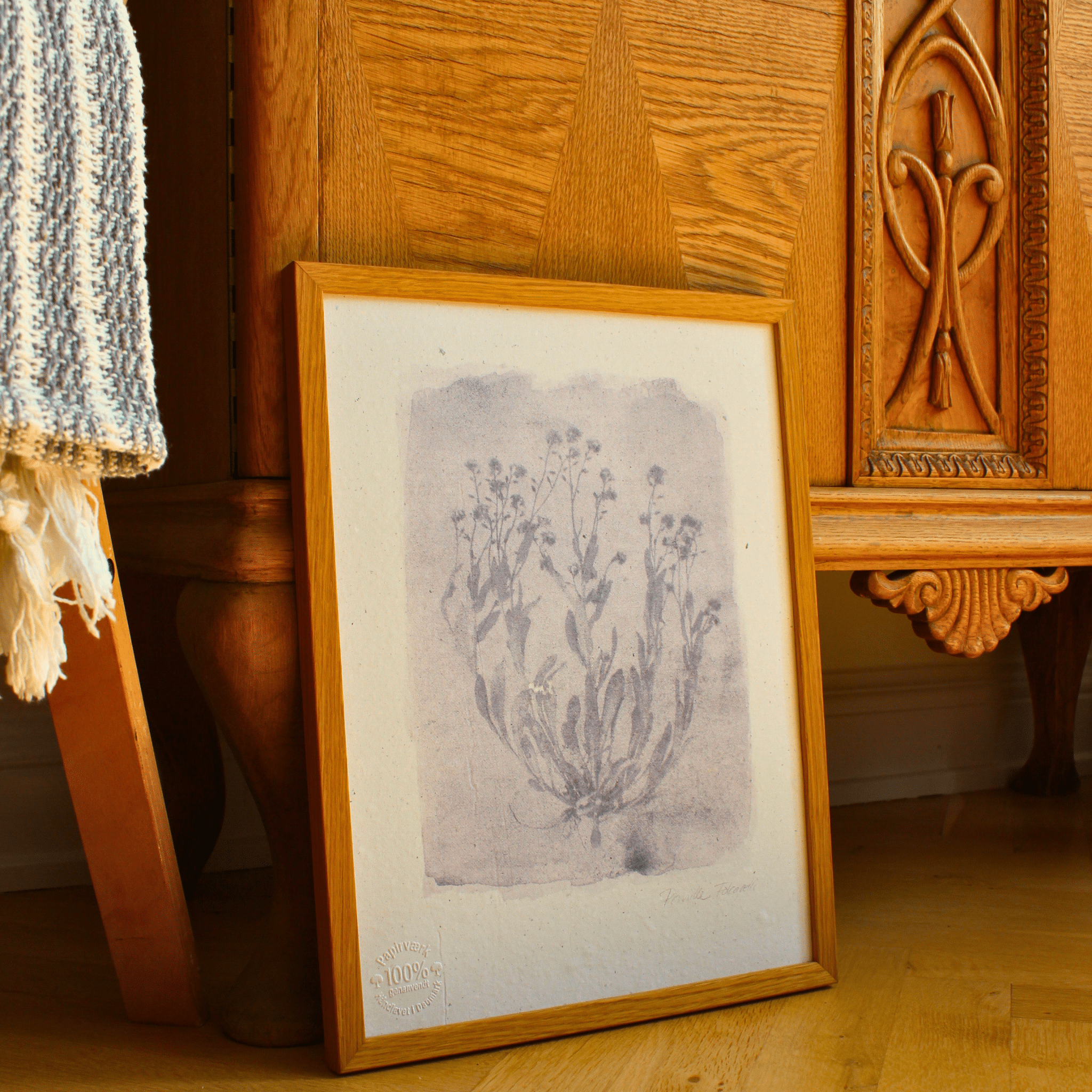 Pernille Folcarelli - Forget Me Not Violet - Limited ed. - Papirværk