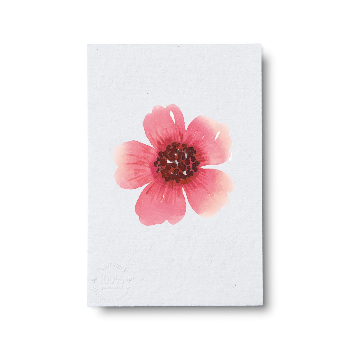 Reddish Pink - Papirværk