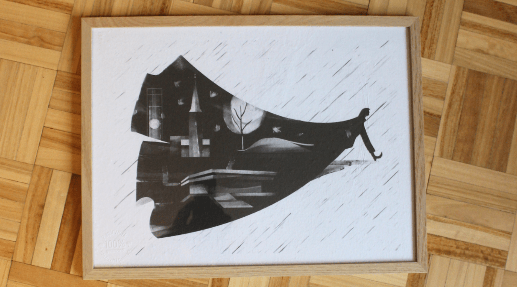 Sort hvid plakater - Tidsløs kunst til hjemmet - Køb online – Papirværk