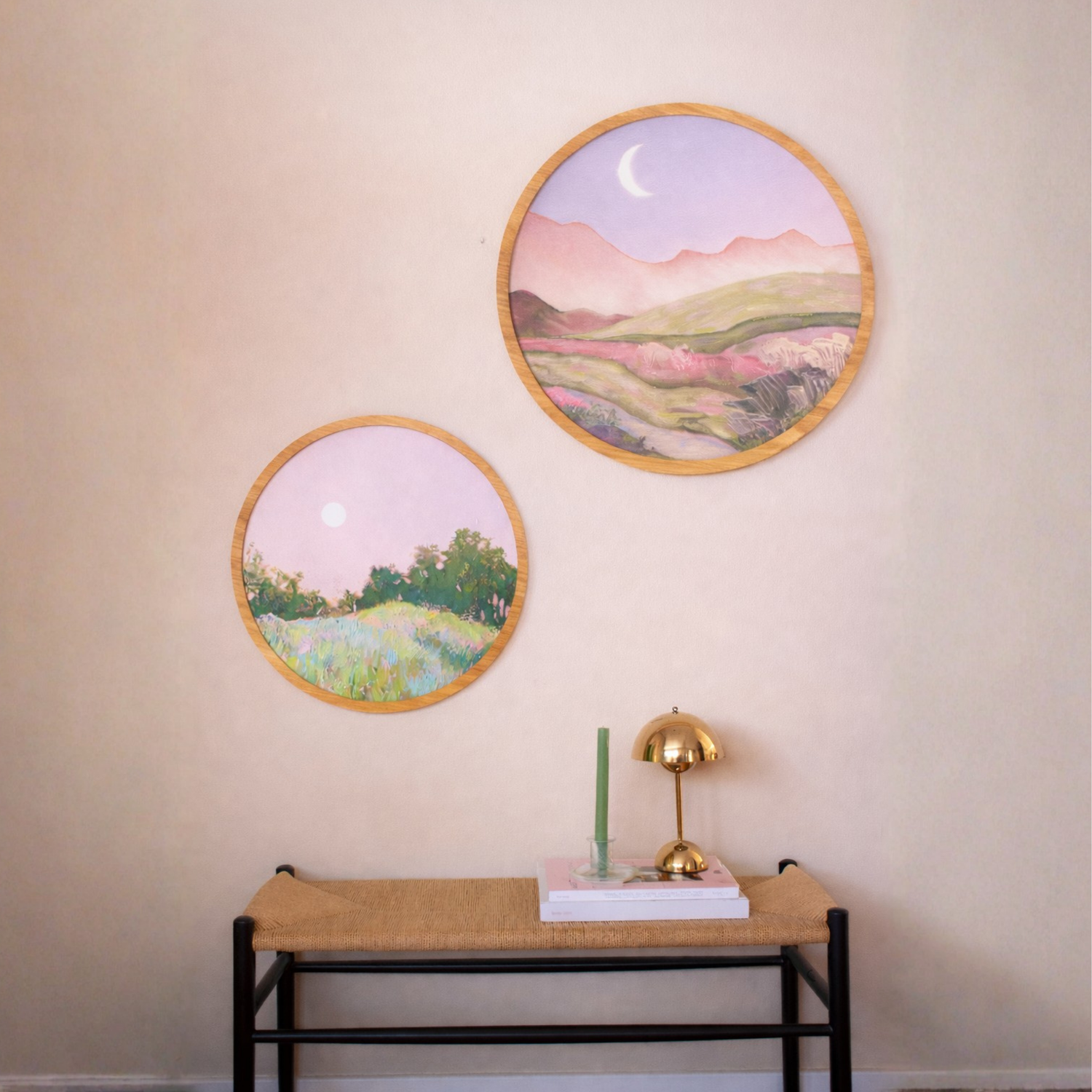 Ekaterina Prisich - Pink Green Hills