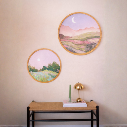 Ekaterina Prisich - Pink Green Hills