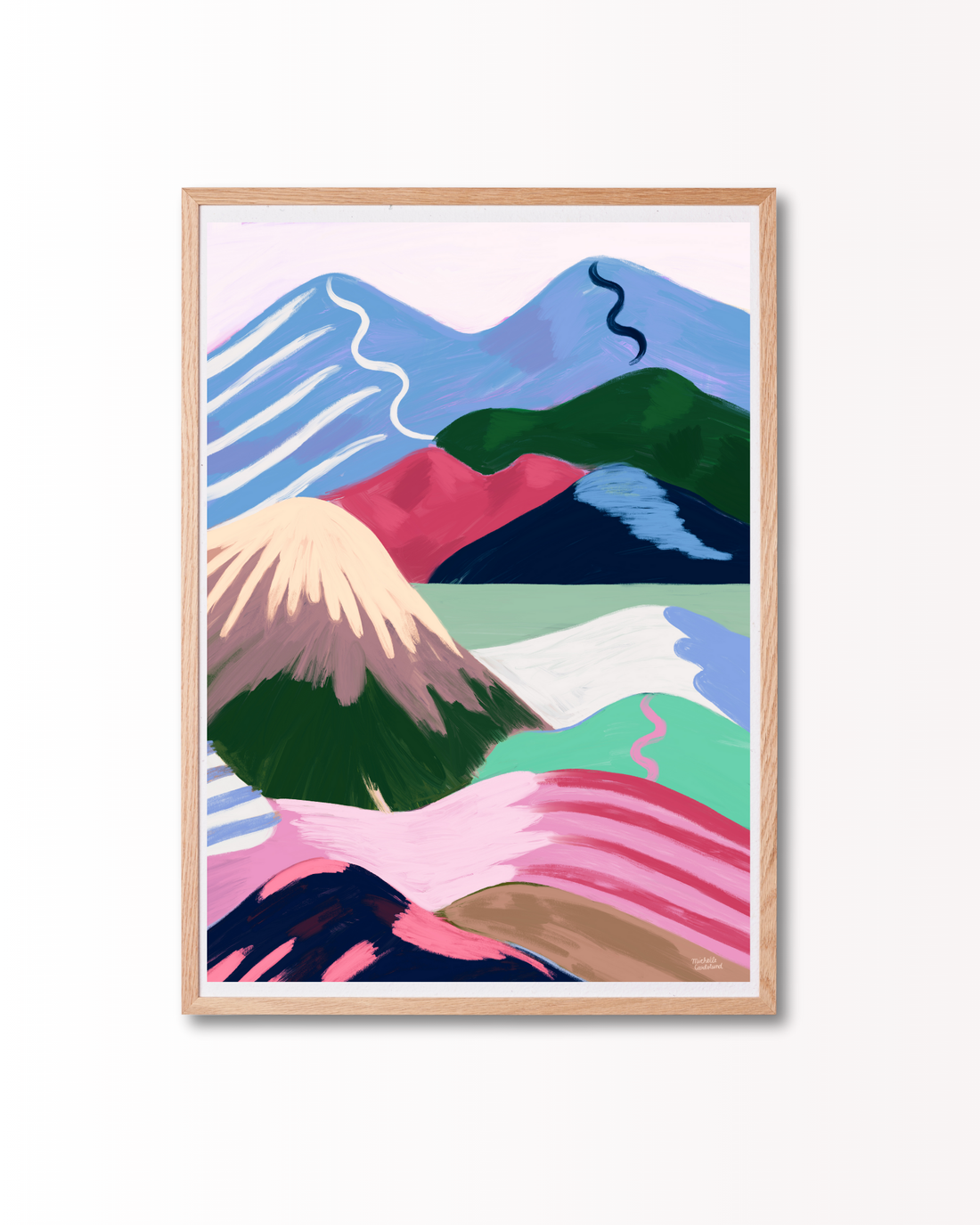 Michelle Carlslund - Udsigt - Limited ed.