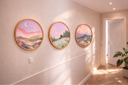 Ekaterina Prisich - Pink Green Hills