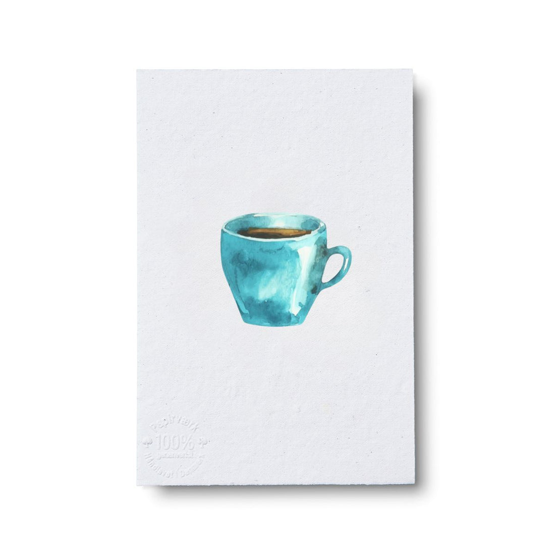 Blue Cup Of Coffee