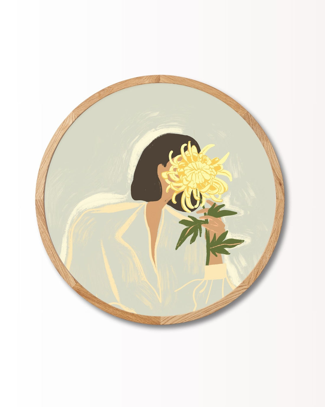 Arty Guava - Girl with a yellow flower