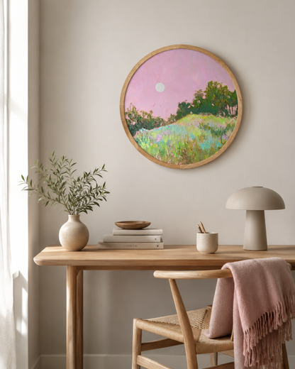 Ekaterina Prisich - Pink Green Hills