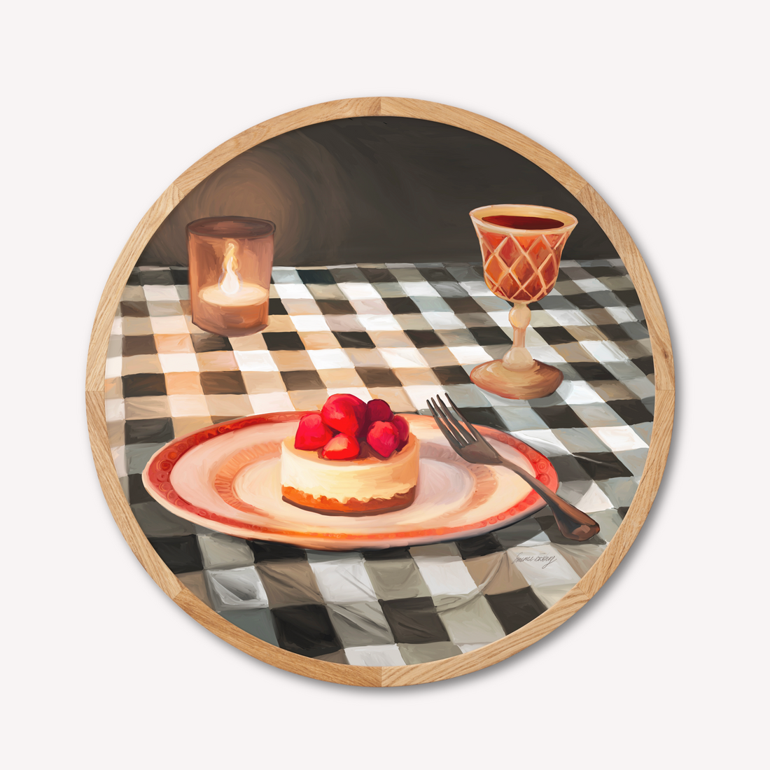 Emma Forsberg - Dessert - Limited ed. (Round)