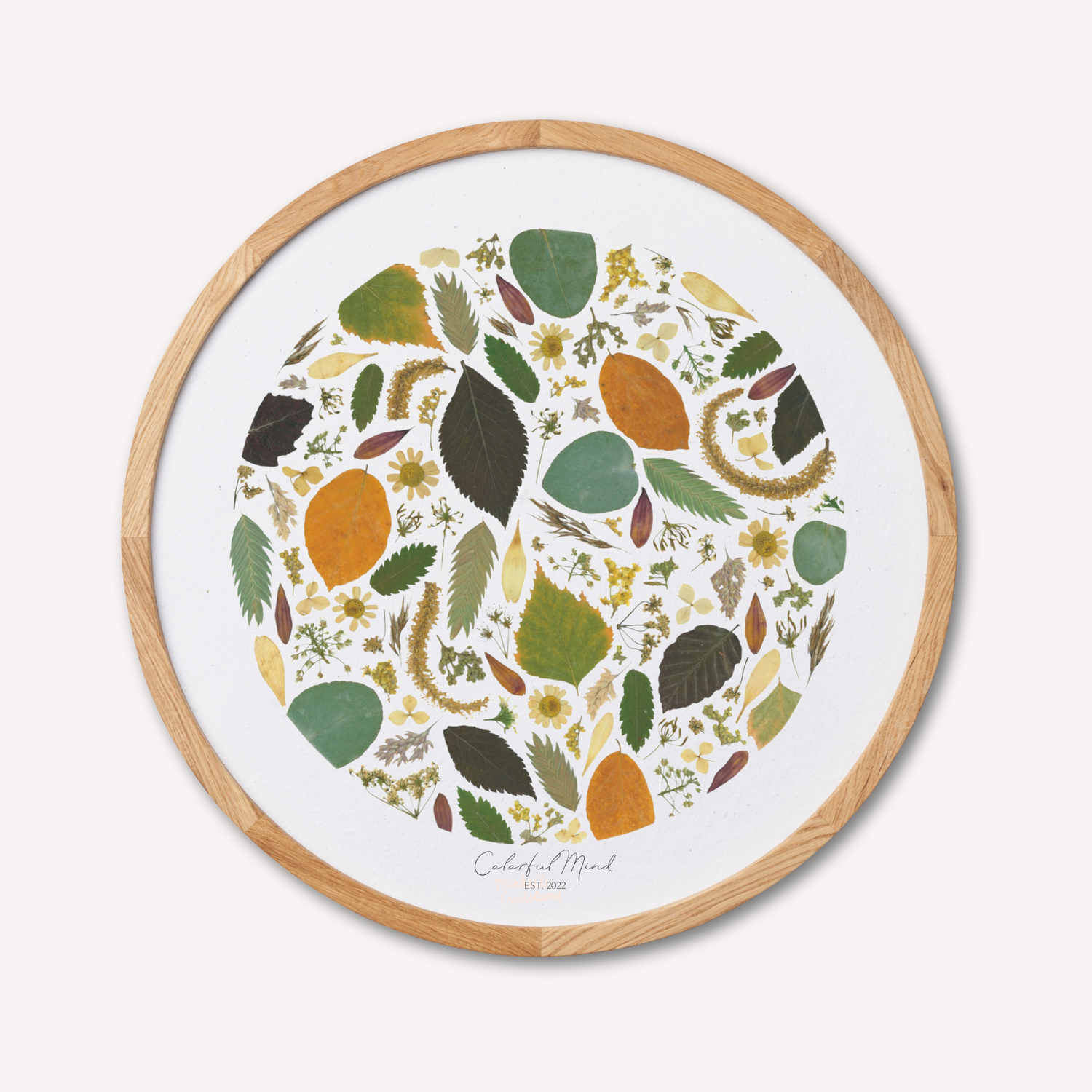 Colorful Mind Studio - Flower Earth (round)