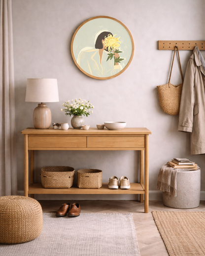 Arty Guava - Girl with a yellow flower