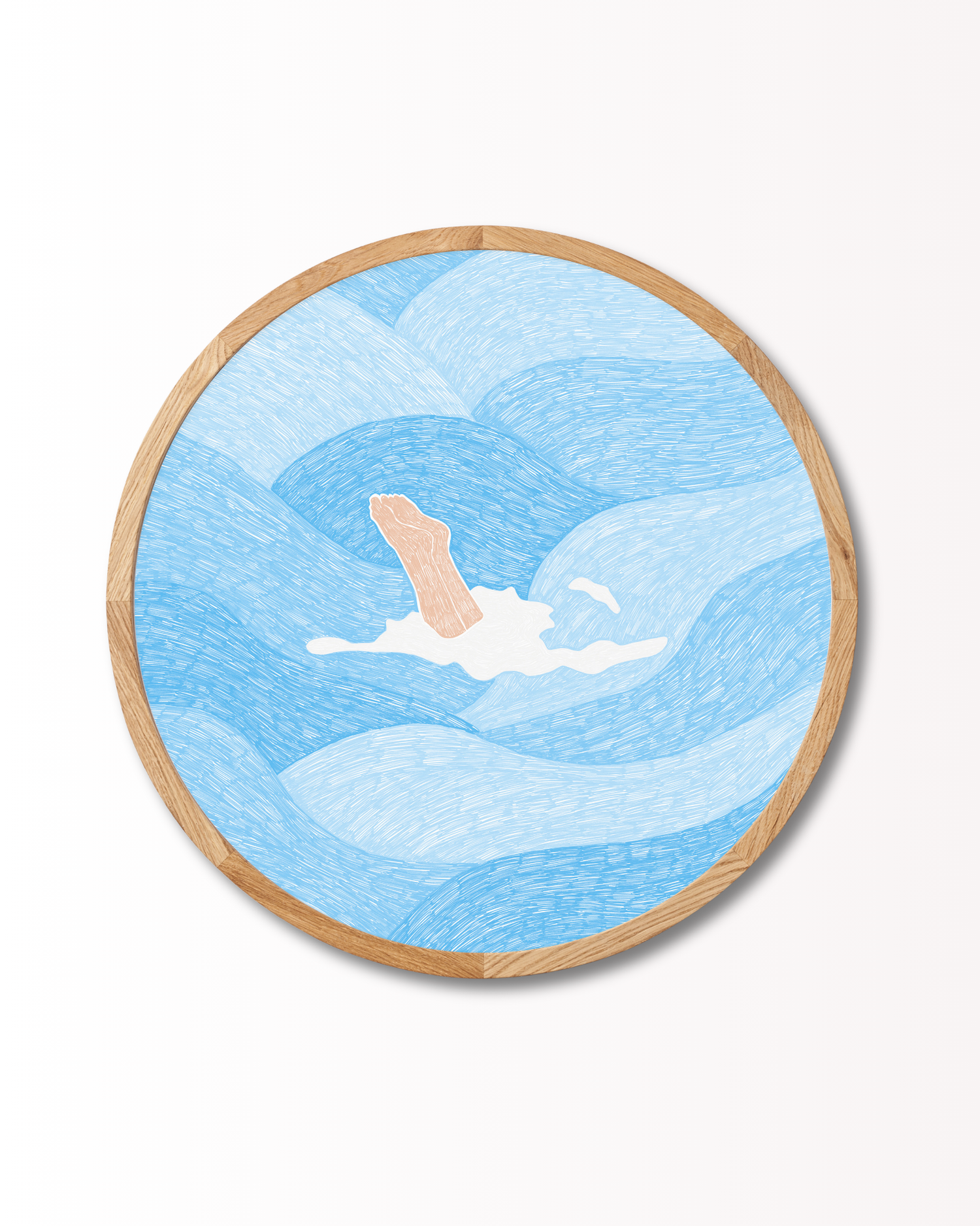 Rio Soléy - Wavebound Escape - Kunstprint | Papirværk