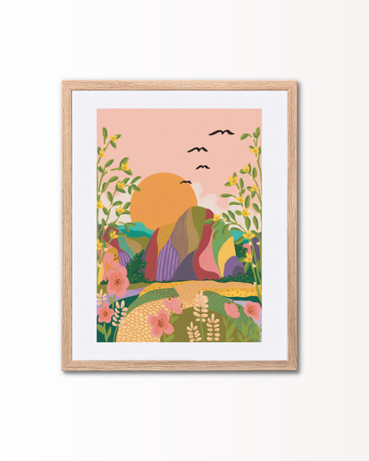 Sofia Jønson Schmidt - Colored mountain 