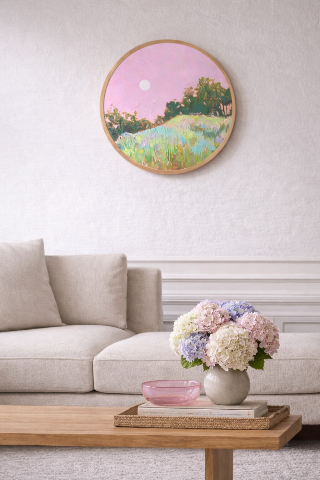 Ekaterina Prisich - Pink Green Hills