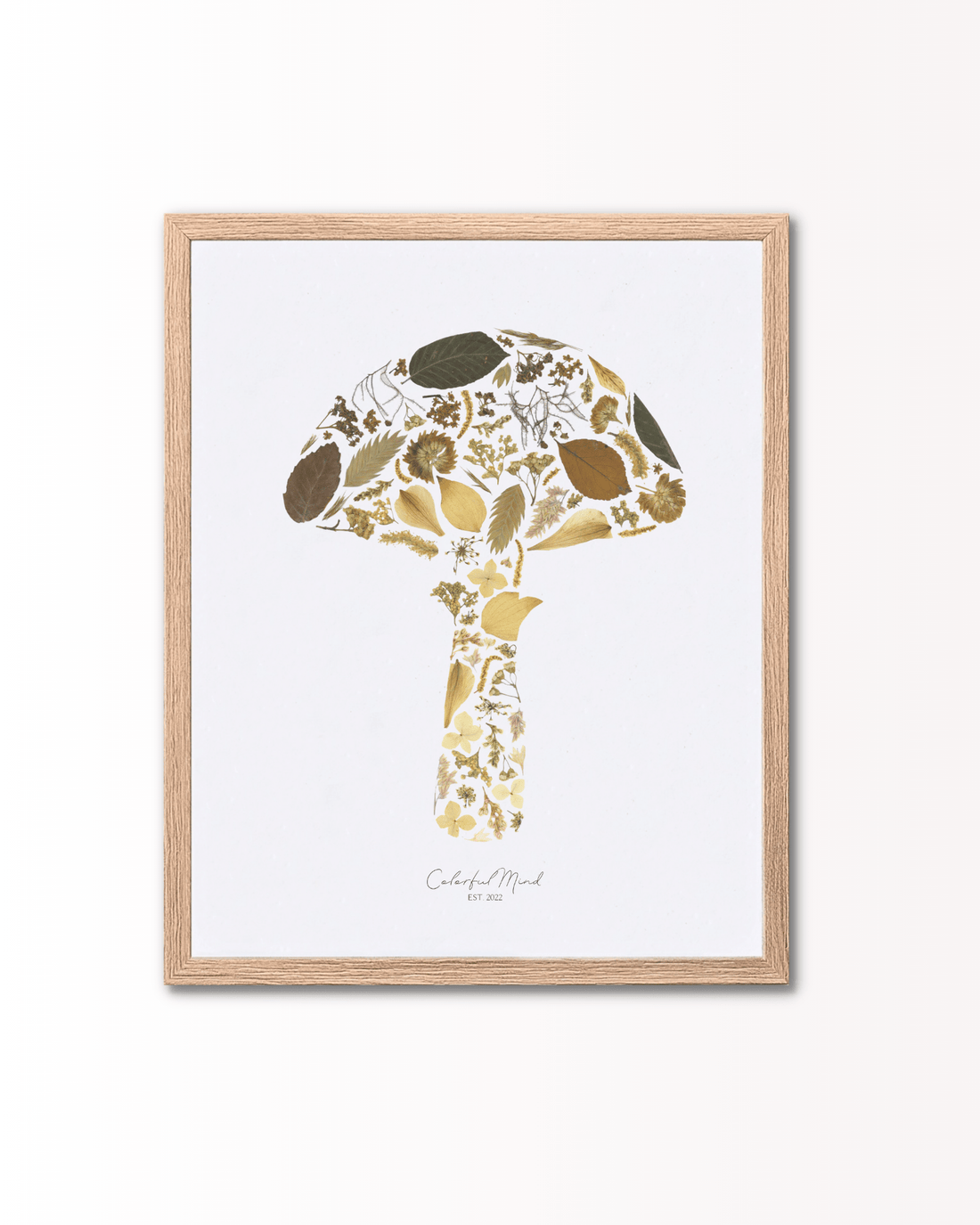 Colorful Mind Studio - Mushroom Flowers - Papirværk