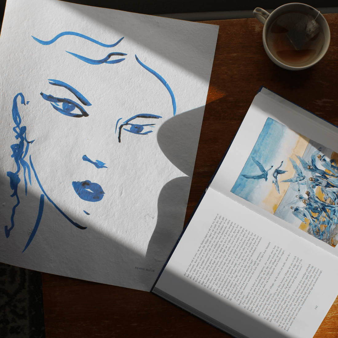 Gabi - Femme Bleue - Limited ed. - Papirværk