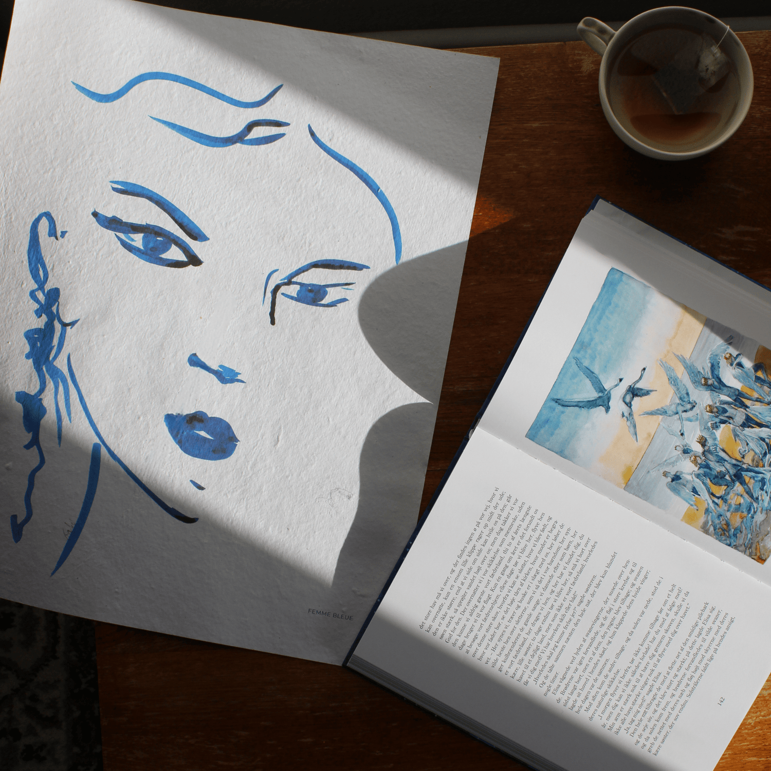 Gabi - Femme Bleue - Limited ed. - Papirværk