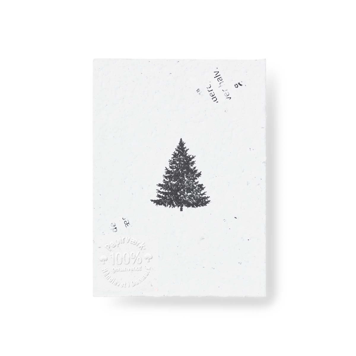 Juletræet - 3 stk (6,75x9 cm) - Papirværk