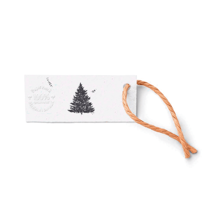 Juletræet - 3 stk - til og fra-kort (4x9 cm) - Papirværk