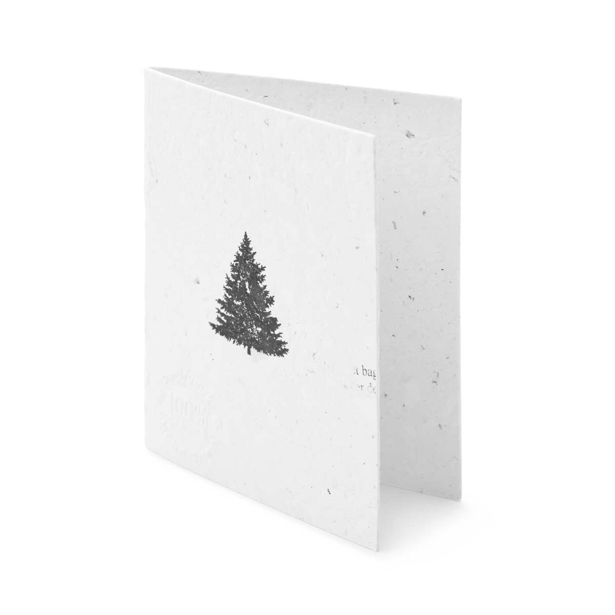 Juletræet - 3 stk - to-sidet (6,5x9 cm) - Papirværk