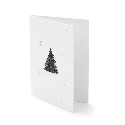 Juletræet - 3 stk - to-sidet (9x13,5 cm) - Papirværk