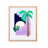Karen Menzenbach - Coconut Palm & Moonlight - Papirværk