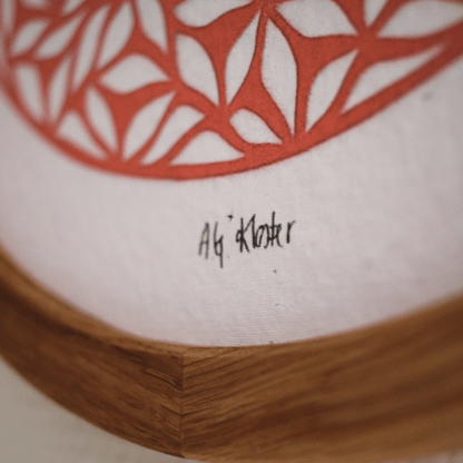 Nordic Papercuts - Orange - Papirværk